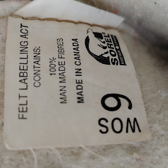 Women's Size 9 Sorel Kaufman Snow Boots Made in Canada - Picture 11 of 15